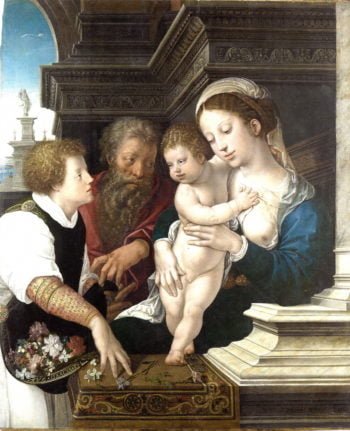 Bernard van Orley Sainte Famille 1521 Paris Musée du Louvres