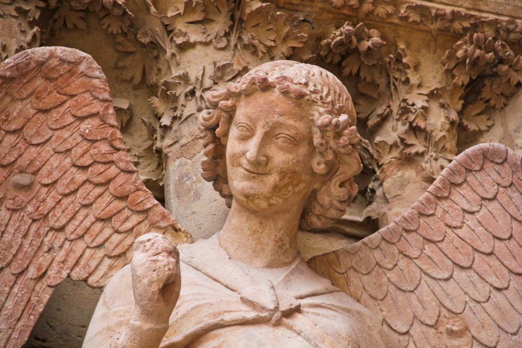 Cathédrale Reims_Ange qui sourire