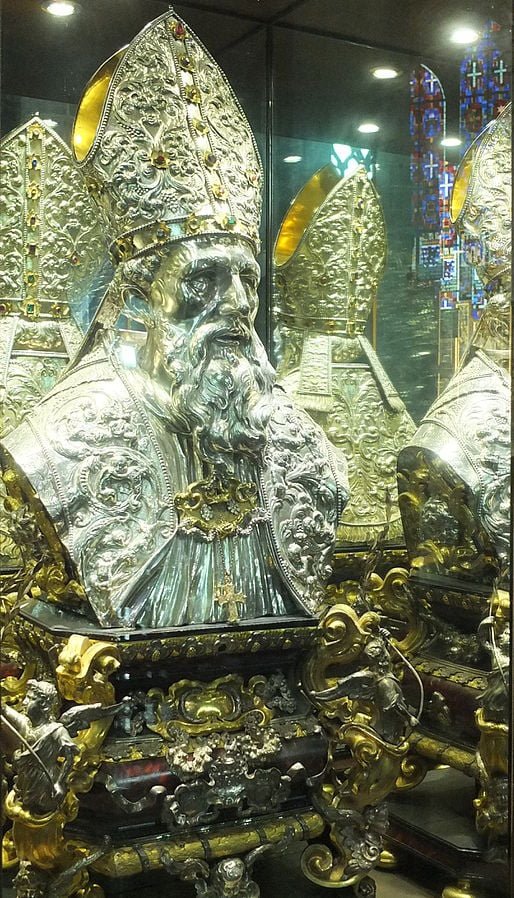 Buste de saint Perpète
