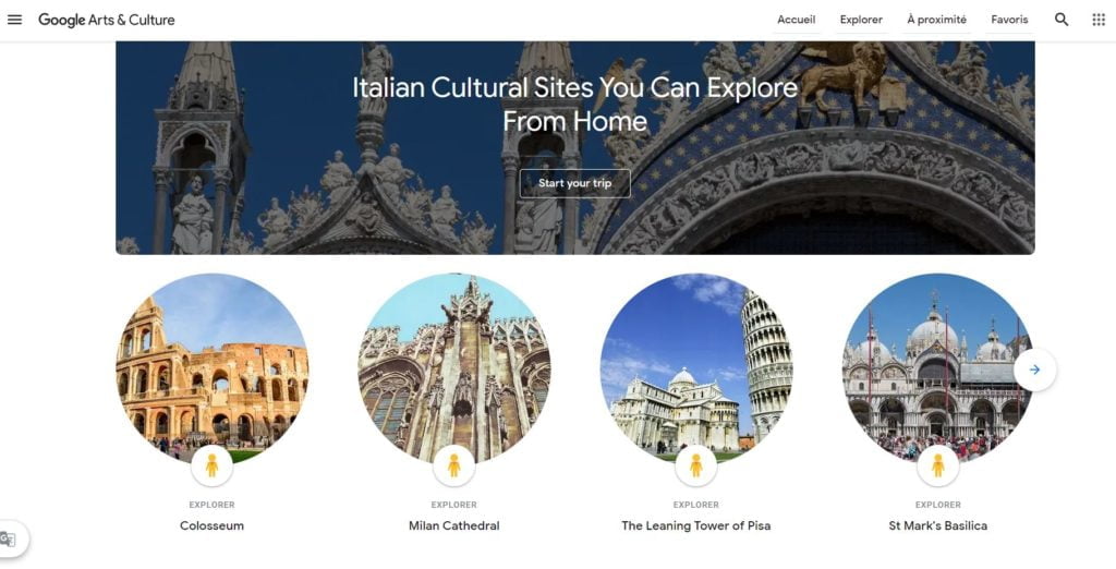 Google Art Project_Italy_All Roads lead to Culture