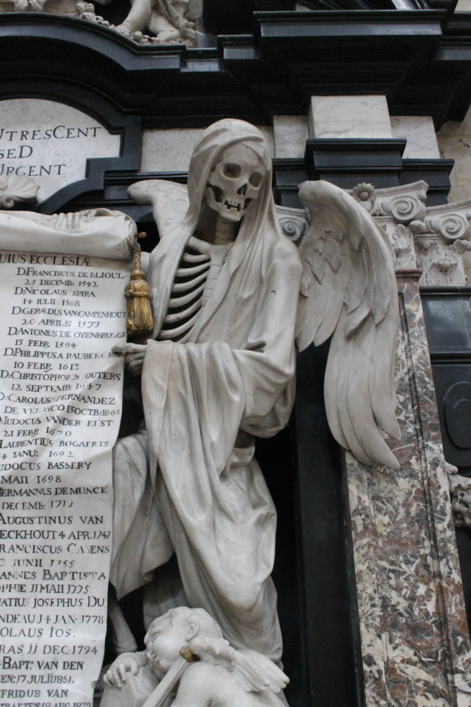 mort-représentation-squeletteailé