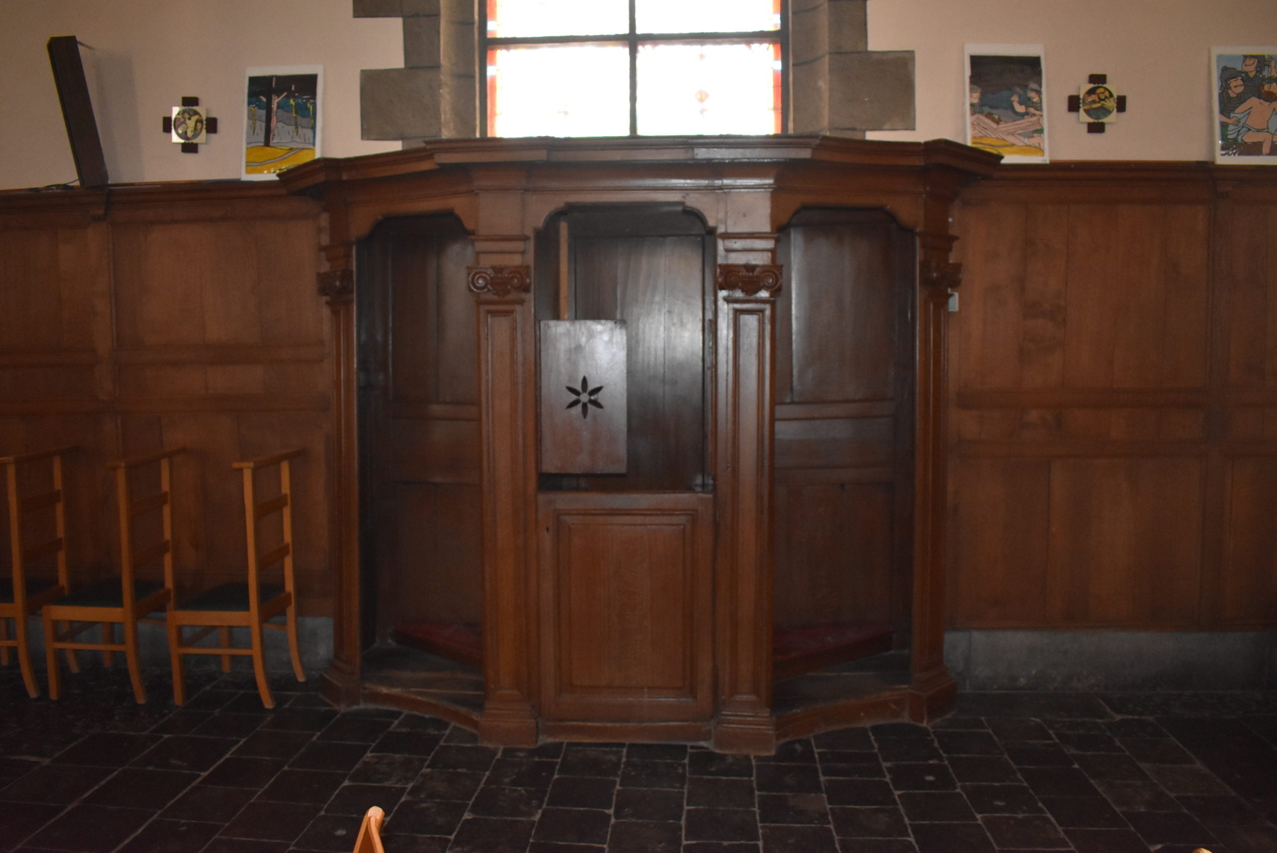 confessionnaux Saint-Géry-Marche-lez-Ecaussines
