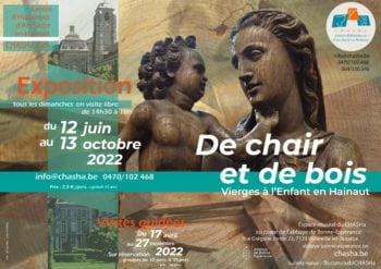 De chair et de bois, Vierges à l’Enfant en Hainaut, une nouvelle thématique pour la prochaine exposition du CHASHa