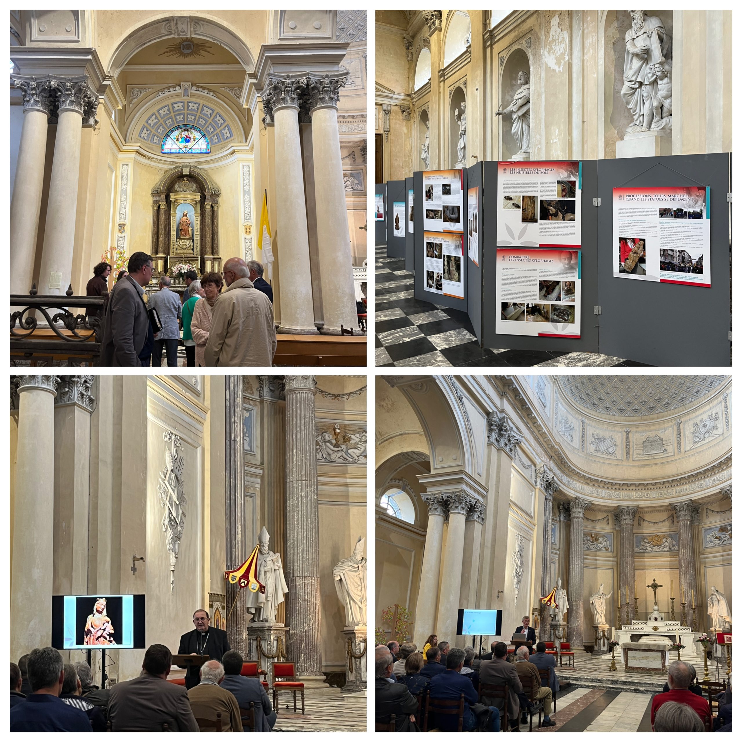 Intervention de Christian Pacco à l'inauguration de l'exposition "De chair et d'os" à l'Abbaye de Bonne Espérance