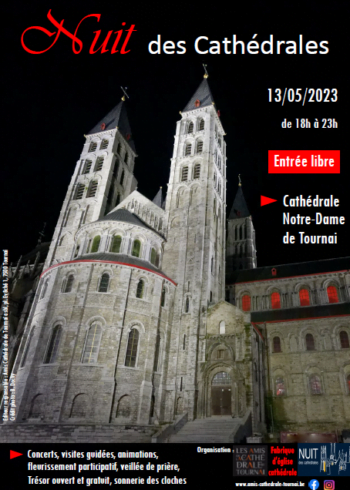 La nuit des cathédrales : Tournai y participe!