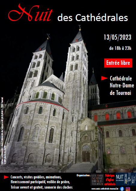 Affiche Nuit des cathédrales 13/05/2023
