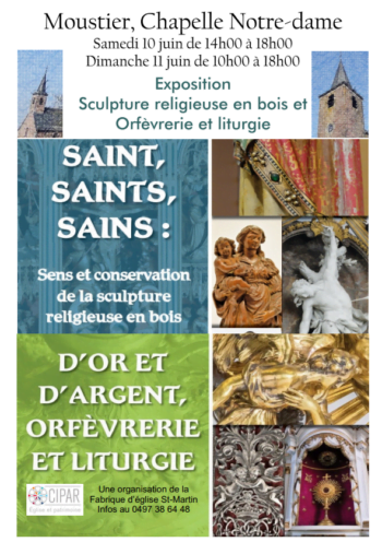 Saint, saints, sains : sens et conservation de la sculpture religieuse en bois à Moustier